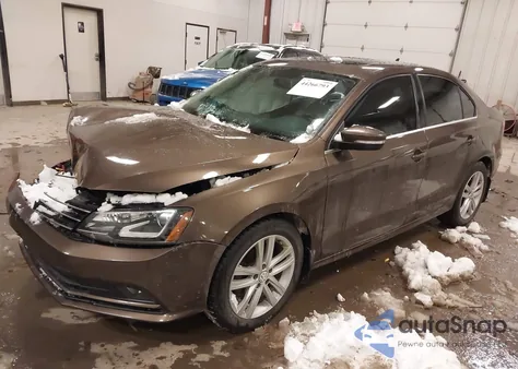 2015 Volkswagen Jetta 2.0L Tdi Sel z USA, uszkodzony, nr VIN 3VWLA7AJ9FM284029